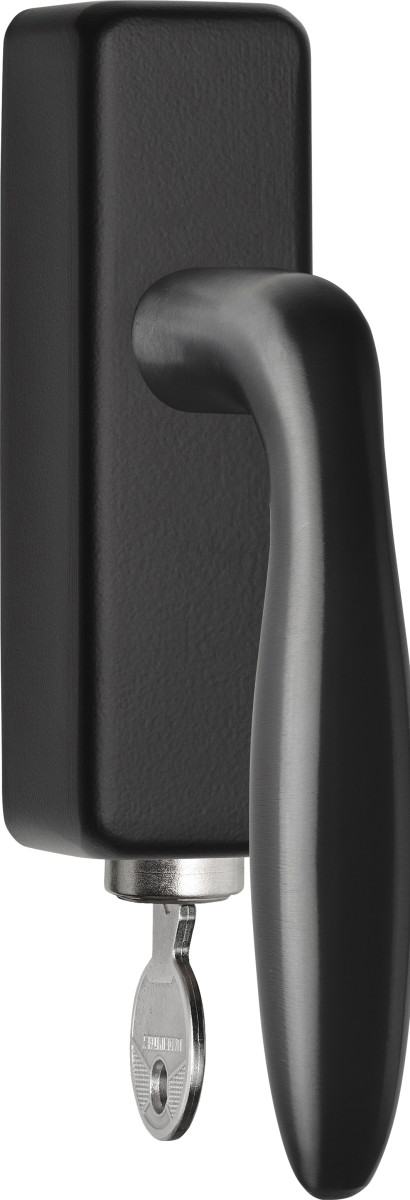 LB18H-DKLOCK-O - locking tilt and turn window handle PVD gunmetal