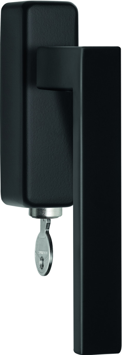 BSQ2-DKLOCK-O - locking tilt and turn window handle satin black