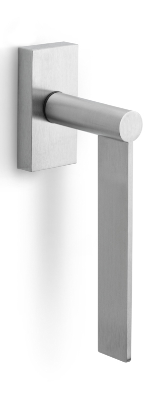 EG-DK - L EDGY EG-DK non-locking tilt and turn window handle satin stainless steel left-turning