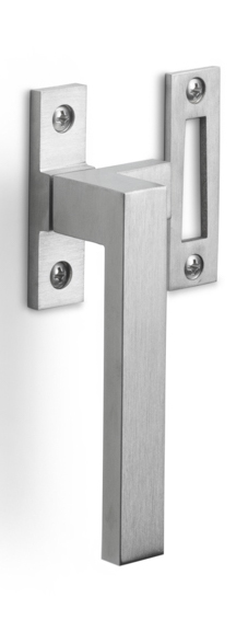 LSQ-RB - L SQUARE LSQ-RB casement fastener satin stainless steel (for outward opening windows) left-handed