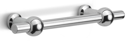 FV195/96 - solid cabinet handle  satin stainless steel