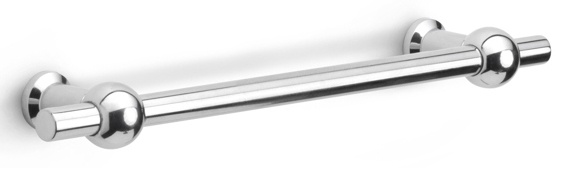 FV195/160 - solid cabinet handle  satin stainless steel