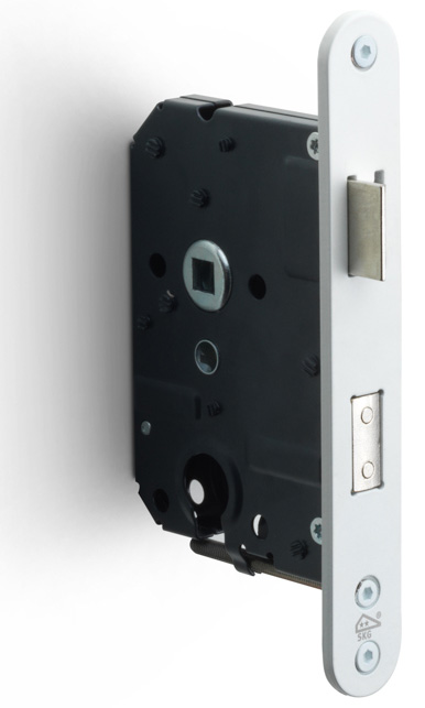 LBLSAY55 - rounded security lock case for exterior doors with SKG certification