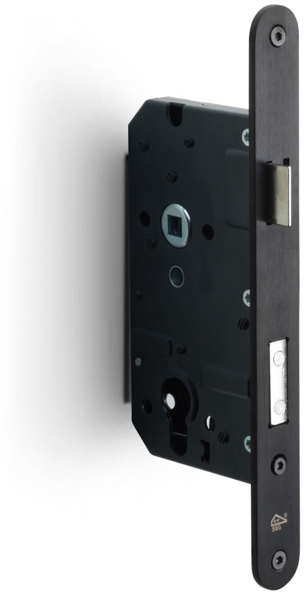 LBLSAY72 - rounded security lock case for exterior doors with SKG certification