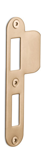 LBSPANYW - strike plate rounded