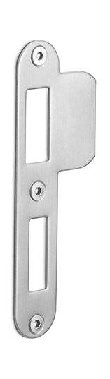 LBSPANYW - strike plate rounded