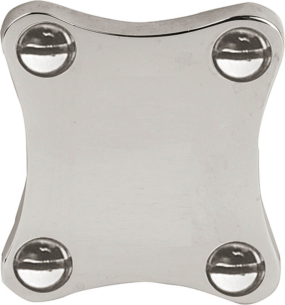 MRKB37 - blank escutcheon brass unlacquered