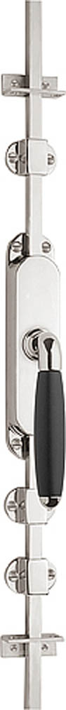 KO-1932 - R TIMELESS KO-1932 espagnolette bolt satin nickel/ebony wood right-turning