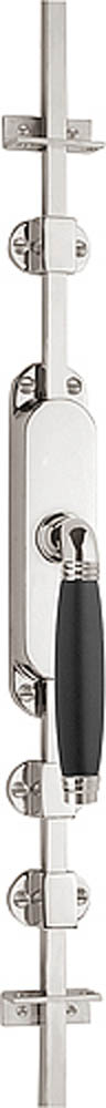 KO-1934 - R TIMELESS KO-1934 espagnolette bolt satin nickel/ebony wood right-turning