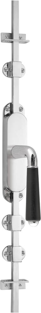 KO-1952 - L TIMELESS KO-1952 espagnolette bolt bright nickel/ebony wood left-turning