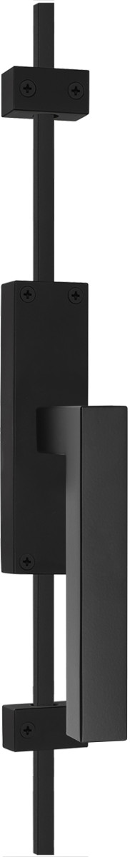 K-LSQ1 - L SQUARE K-LSQI espagnolette bolt satin black left-turning