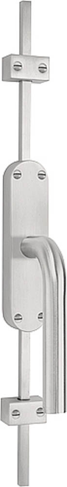 KOLB3 - espagnolette bolt with top and bottom receiver plate, two rods and four rod guides