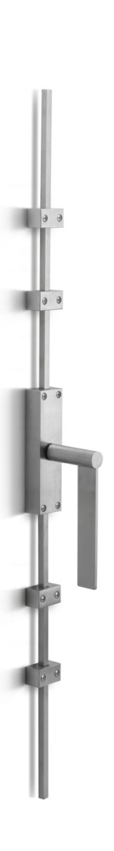 K-EG - R EDGY K-EG espagnolette bolt satin stainless steel right-turning