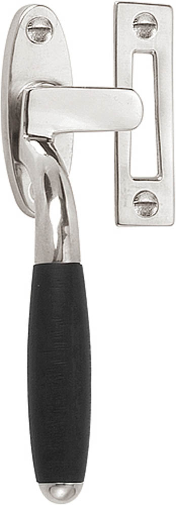 RB-1932 - L TIMELESS RB-1932 casement fastener bright nickel/ebony wood (for outward opening windows) left-turning