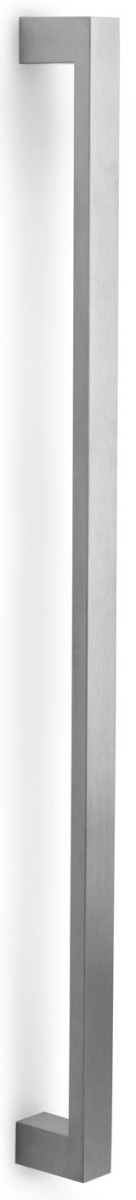 LSQ1045 - IN SQUARE LSQ1045 NP pull handle 600mm c.t.c. with concealed fixing satin stainless steel