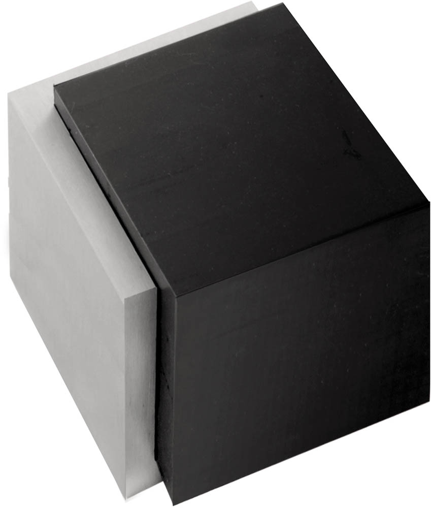 LSQ46 - wall/floor-mounted door stop satin stainless steel