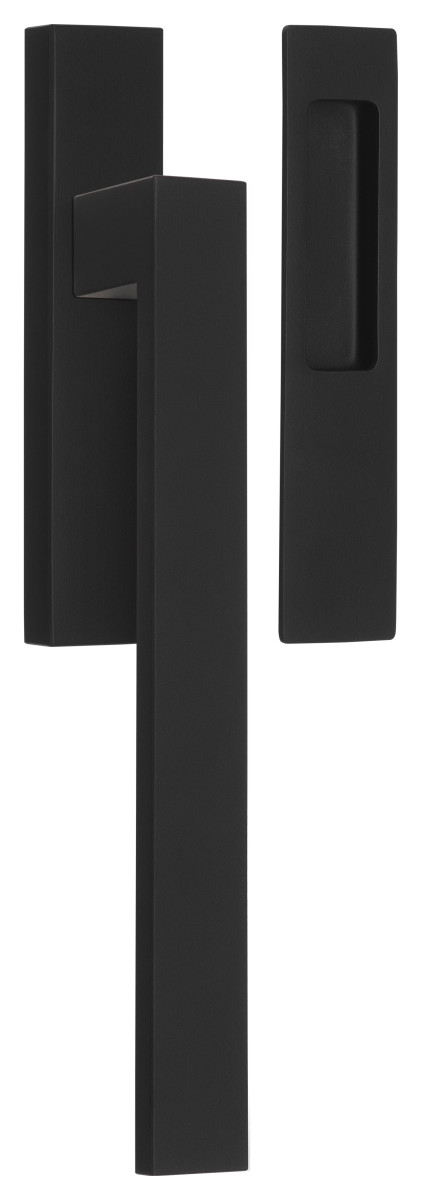 LSQ231 - lift-up sliding door handle blank satin black
