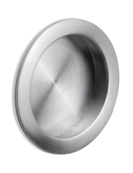 LB57 - flush pull satin satinless steel