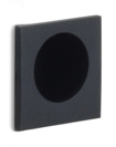 LSQ27 - fingertip (decintric hole) satin black