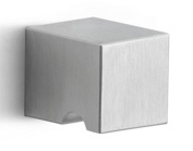 LSQK25 - solid cabinet knob  satin stainless steel