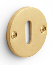 PBN50 - key escutcheon PVD satin gold
