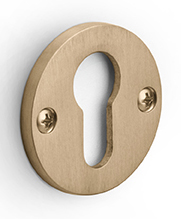 PBY50 - profile cylinder escutcheon PVD light bronze