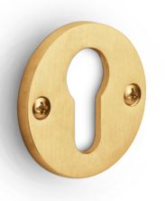 PBY50 - profile cylinder escutcheon PVD satin gold