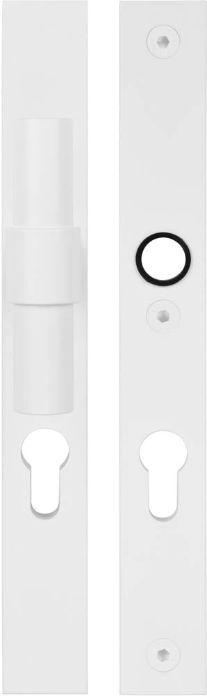 PB20-28KT - BM ONE PB20-28KT security plates with cylinder protection cover knob/handle* SKG*** Y92 white