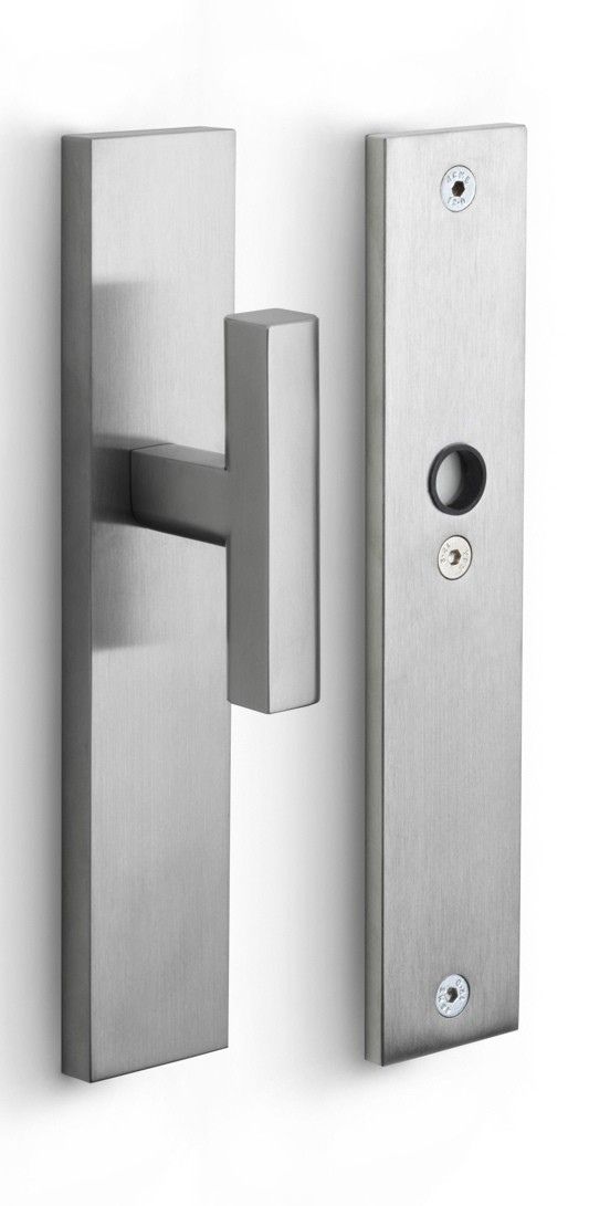 PB23-50 - IN TWO PB23-50 security plates knob/handle* SKG*** blank satin stainless steel