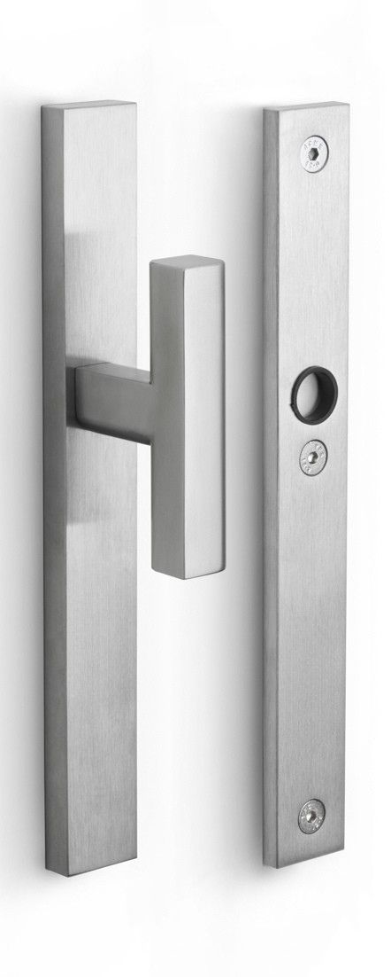 PB23-28 - IN TWO PB23-28 security plates knob/handle* SKG*** blank satin stainless steel