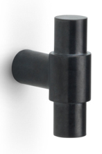 PBKY - knob to operate cylinder PVD satin black