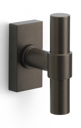 PBT20-DK - non-locking tilt and turn window handle bronze
