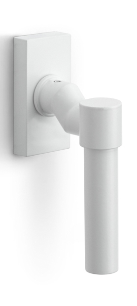 PBL20F-DK - non-locking offset tilt and turn window handle white