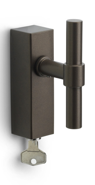 PBT15-DKLOCK - locking tilt and turn window handle bronze