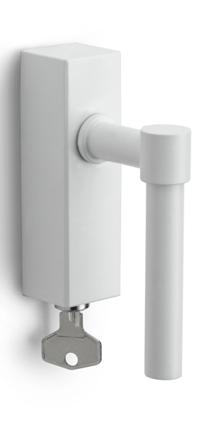 PBL15-DKLOCK - locking tilt and turn window handle white