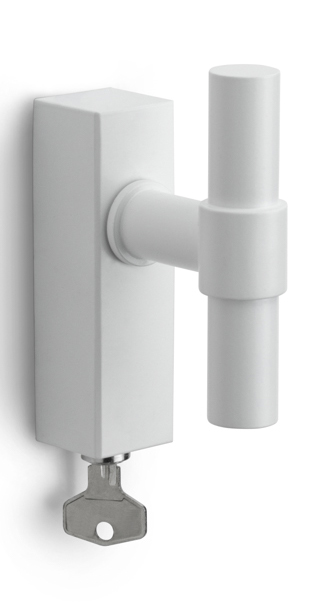 PBT20-DKLOCK - locking tilt and turn window handle white