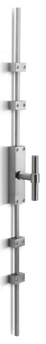 K-PBT15 - L ONE K-PBT15 espagnolette bolt satin stainless steel left-turning