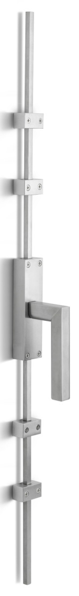 K-PBL23 - L TWO K-PBL23 espagnolette bolt satin stainless steel left-turning