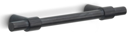 PB195/96 - cabinet handle 96mm c.t.c. PVD satin black