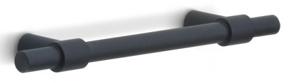 PB195/96 - cabinet handle 96mm c.t.c. satin black
