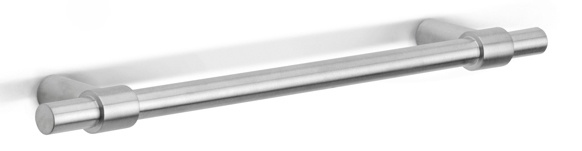 PB195/160 - cabinet handle 160mm c.t.c. satin stainless steel