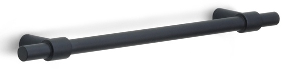 PB195/160 - cabinet handle 160mm c.t.c. satin black
