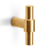 PB9 - cabinet knob 9mm PVD satin gold
