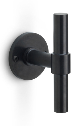 PBT15V/50 - fixed knob on rose PVD satin black
