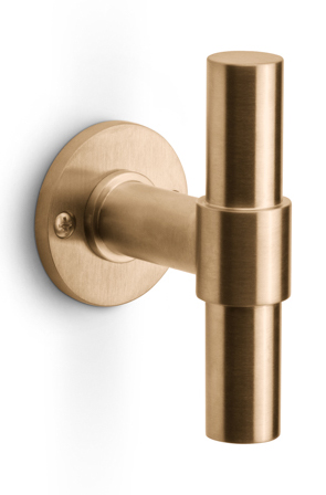 PBT20V/50 - fixed knob on rose PVD light bronze