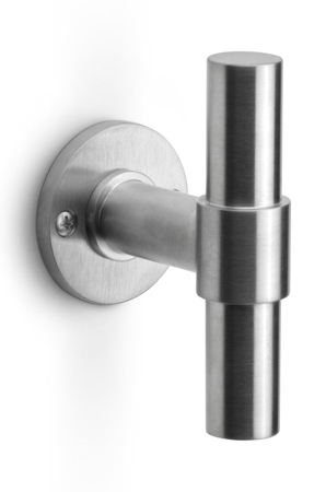 PBT20V/50 - fixed knob on rose satin stainless steel