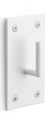 PB90 - coat hook medium 90x50x3mm white