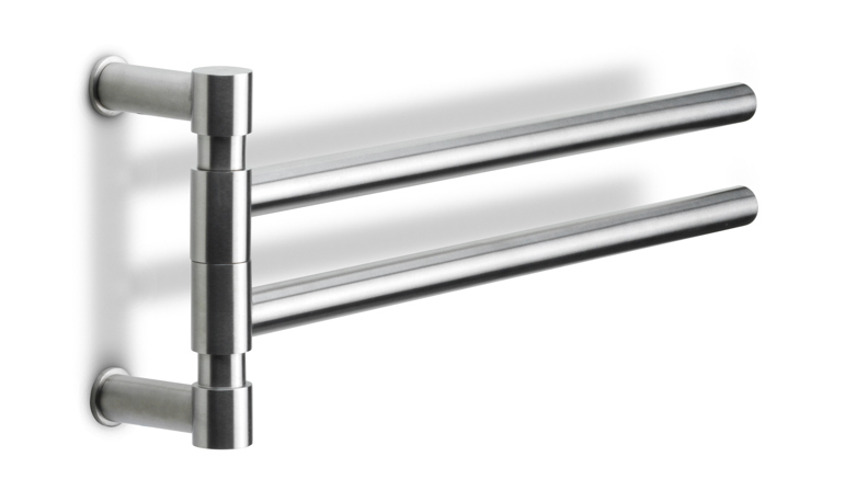 PB450 - swivel towel bar satin stainless steel AISI 316