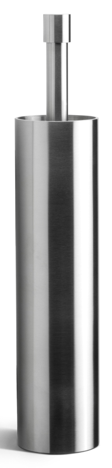 PB300 - toilet brush holder free-standing satin stainless steel AISI 316
