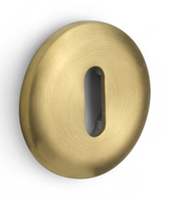 EVBN52 - key escutcheon PVD satin gold